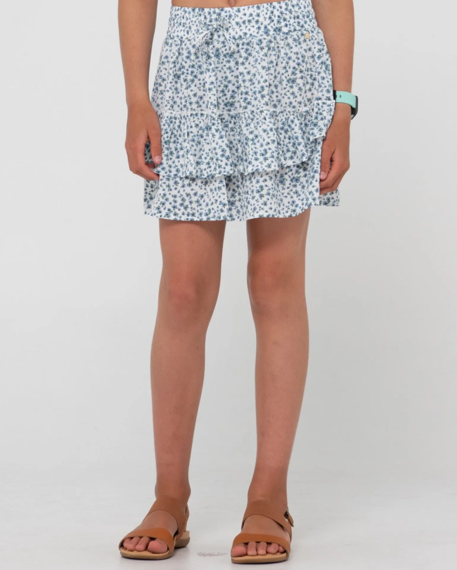 Balnear Minifalda Estampado Floral Nina>Rusty Flash Sale