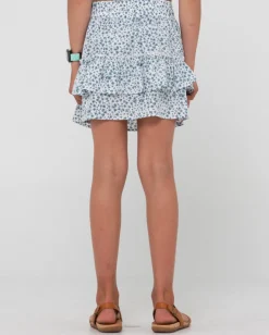 Balnear Minifalda Estampado Floral Nina>Rusty Flash Sale