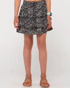 Balnear Minifalda Estampado Floral Nina>Rusty Hot