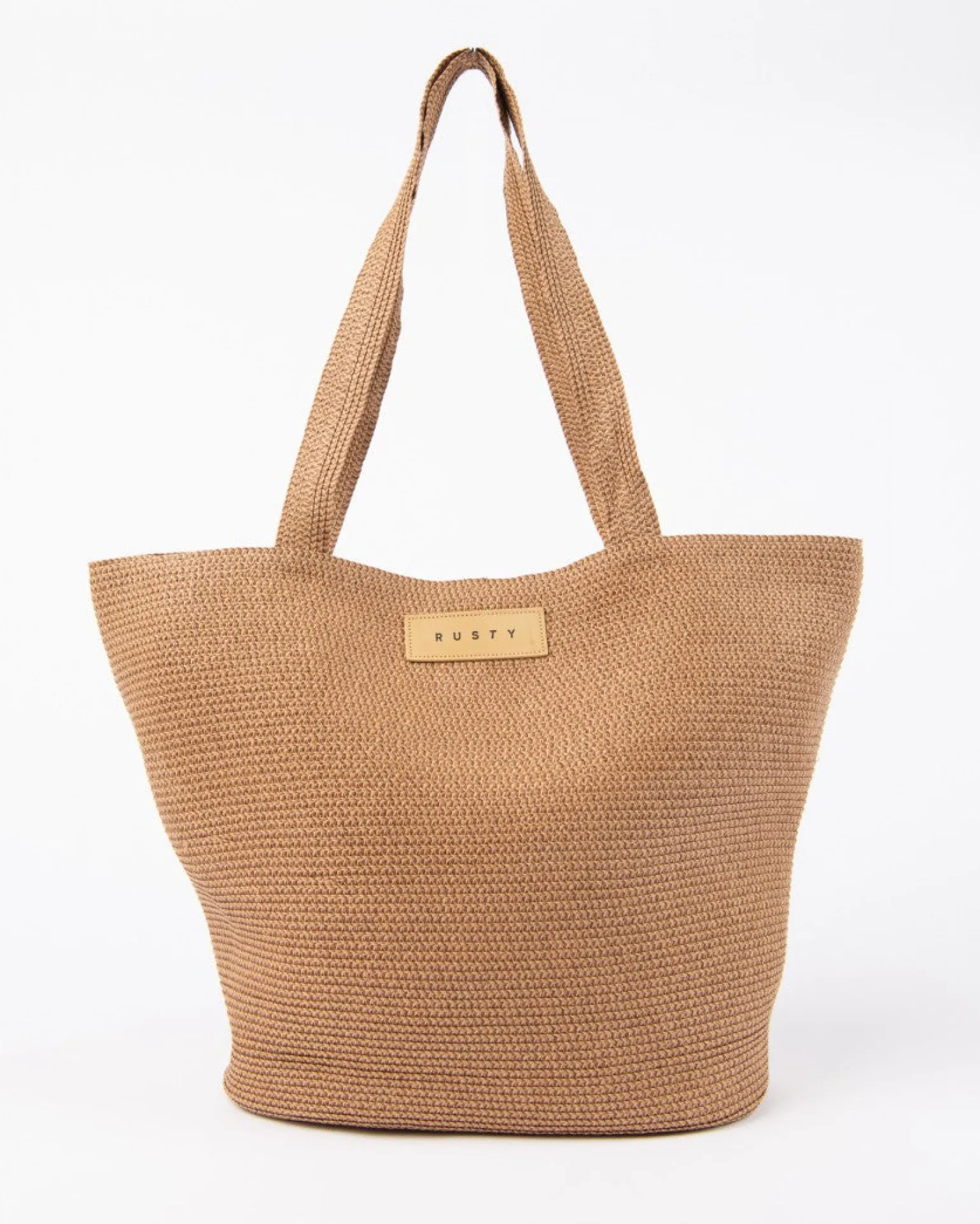 Bolso De Playa De Paja Gisele>Rusty New