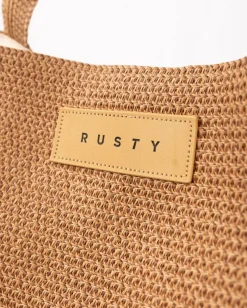 Bolso De Playa De Paja Gisele><noscript><img width=