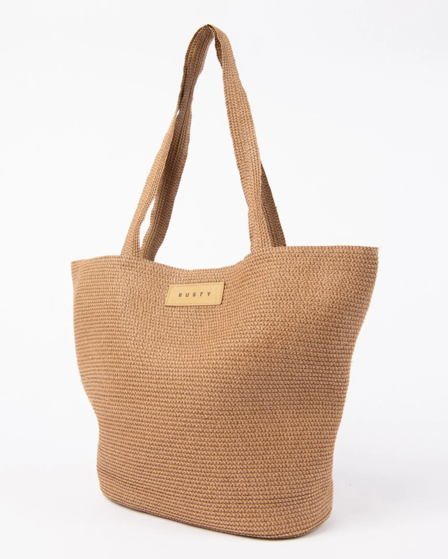 Bolso De Playa De Paja Gisele>Rusty New