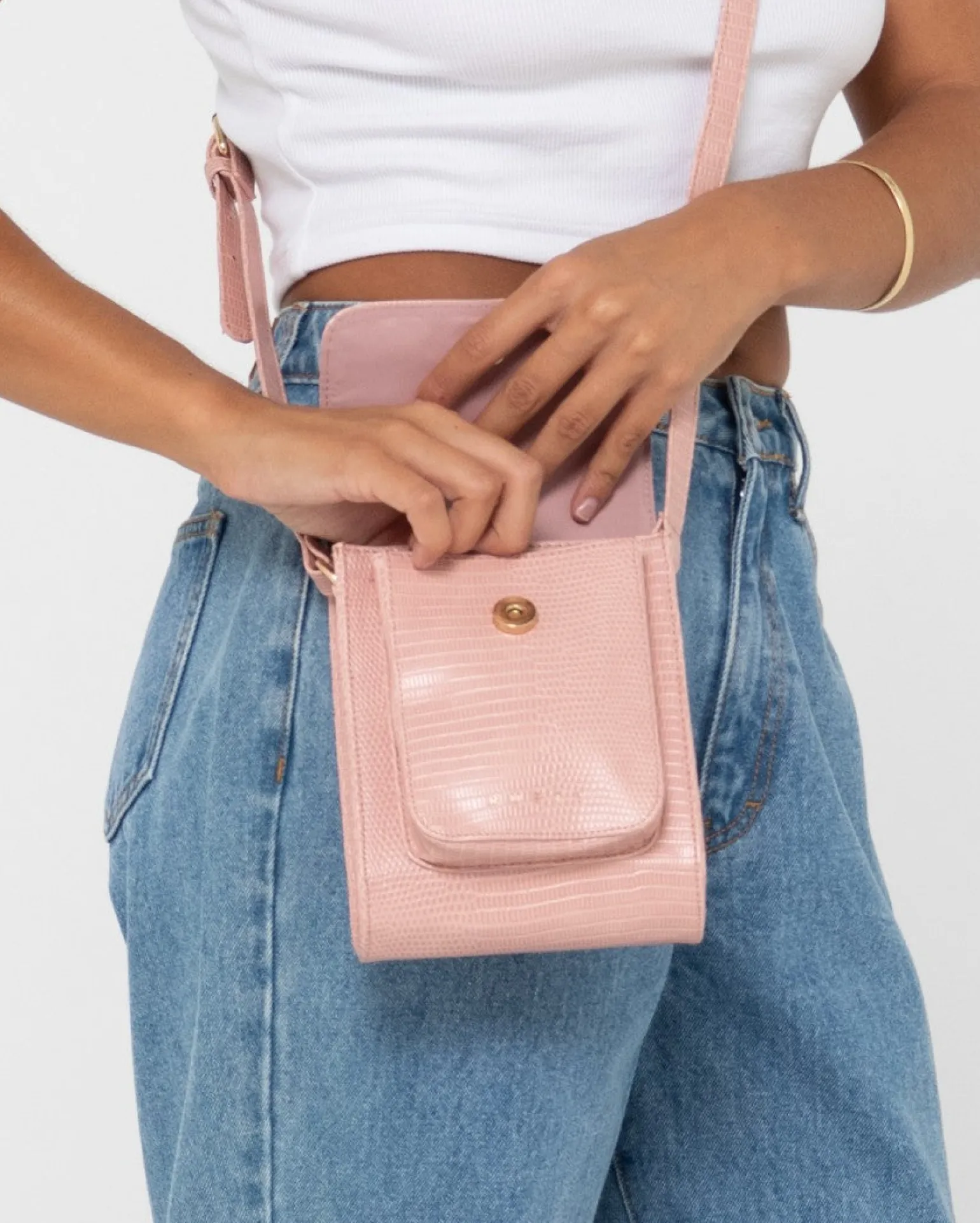 Bolso Lateral Texturizado Sobre El Hombro Mila>Rusty Online
