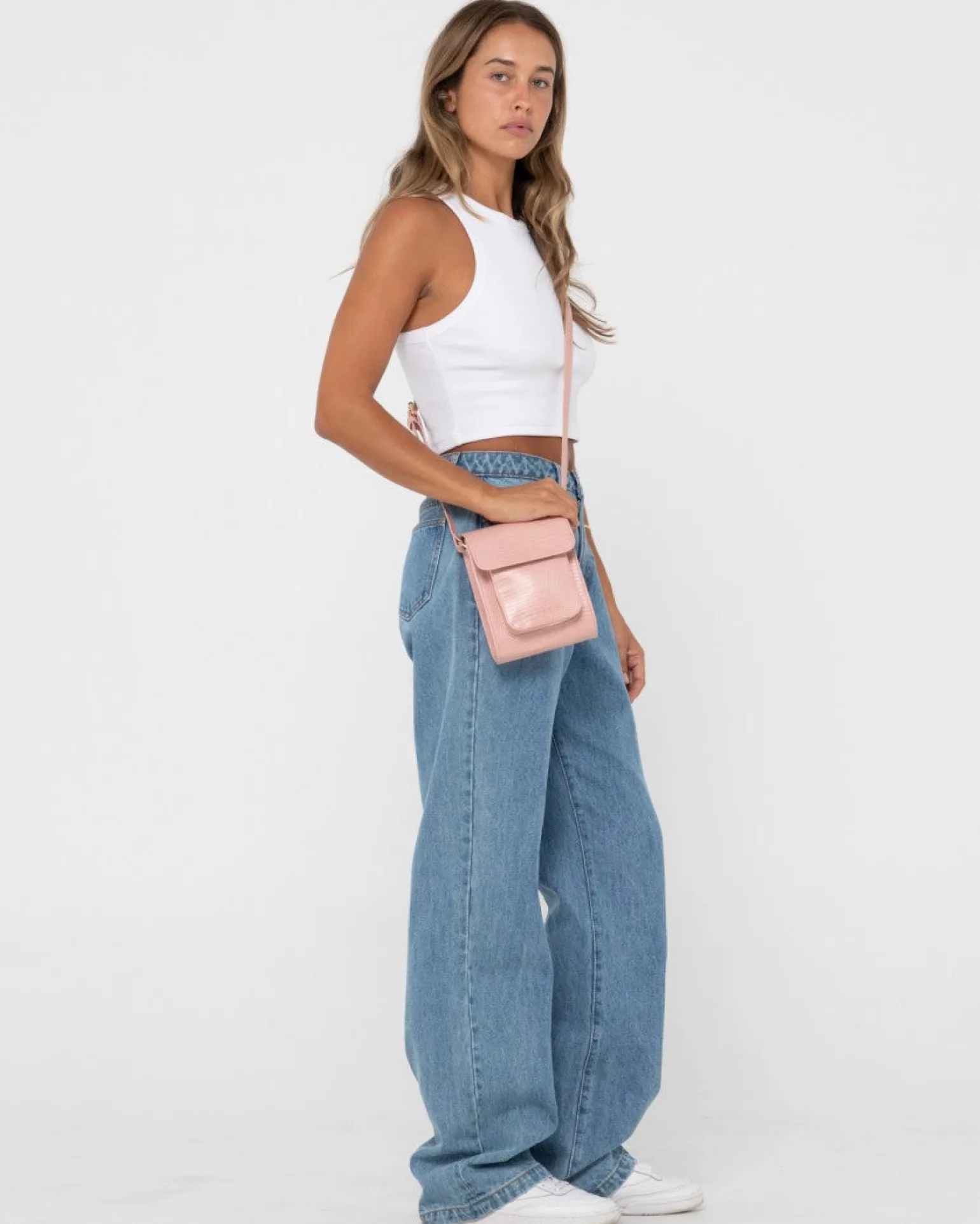 Bolso Lateral Texturizado Sobre El Hombro Mila>Rusty Online