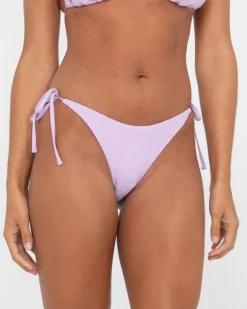 Braguita De Bikini Midi Con Lazos Laterales Texturizados De Sandalo>Rusty Outlet
