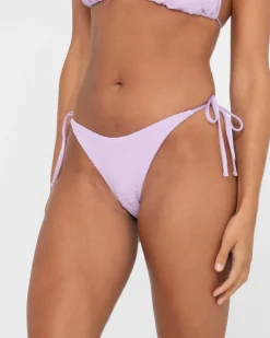 Braguita De Bikini Midi Con Lazos Laterales Texturizados De Sandalo><noscript><img width=