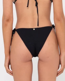 Braguita De Bikini Midi Con Lazos Laterales Texturizados De Sandalo>Rusty Hot