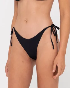 Braguita De Bikini Midi Con Lazos Laterales Texturizados De Sandalo><noscript><img width=