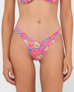 Braguitas De Bikini Midi Con Estampado Rio Hibiscus>Rusty Outlet
