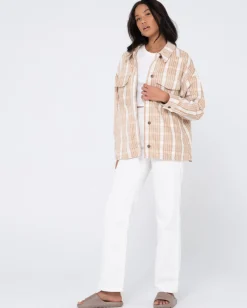 Camisa A Cuadros Extragrande Con Tallo><noscript><img width=