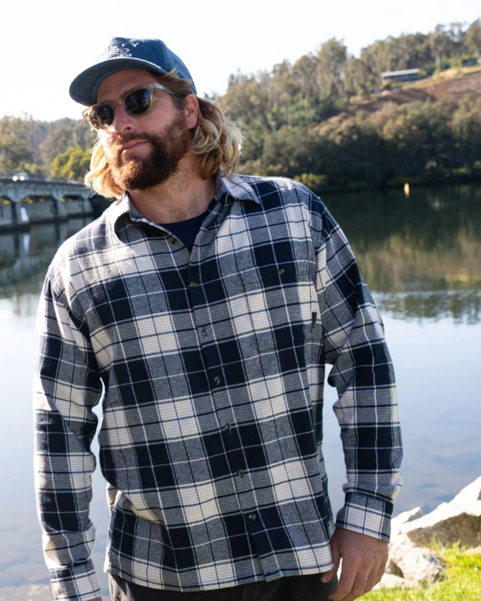 Camisa De Franela De Manga Larga Dry Eyes>Rusty New