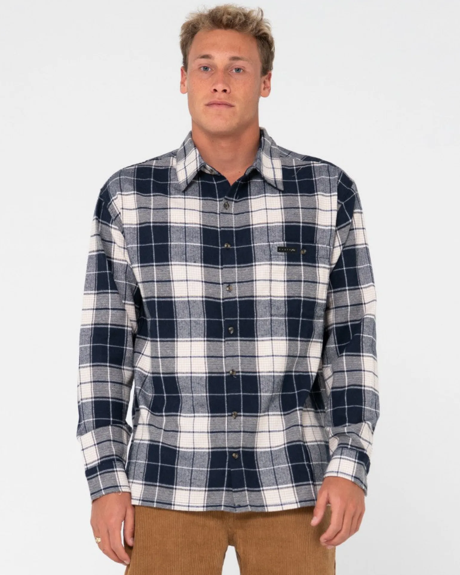 Camisa De Franela De Manga Larga Dry Eyes>Rusty New