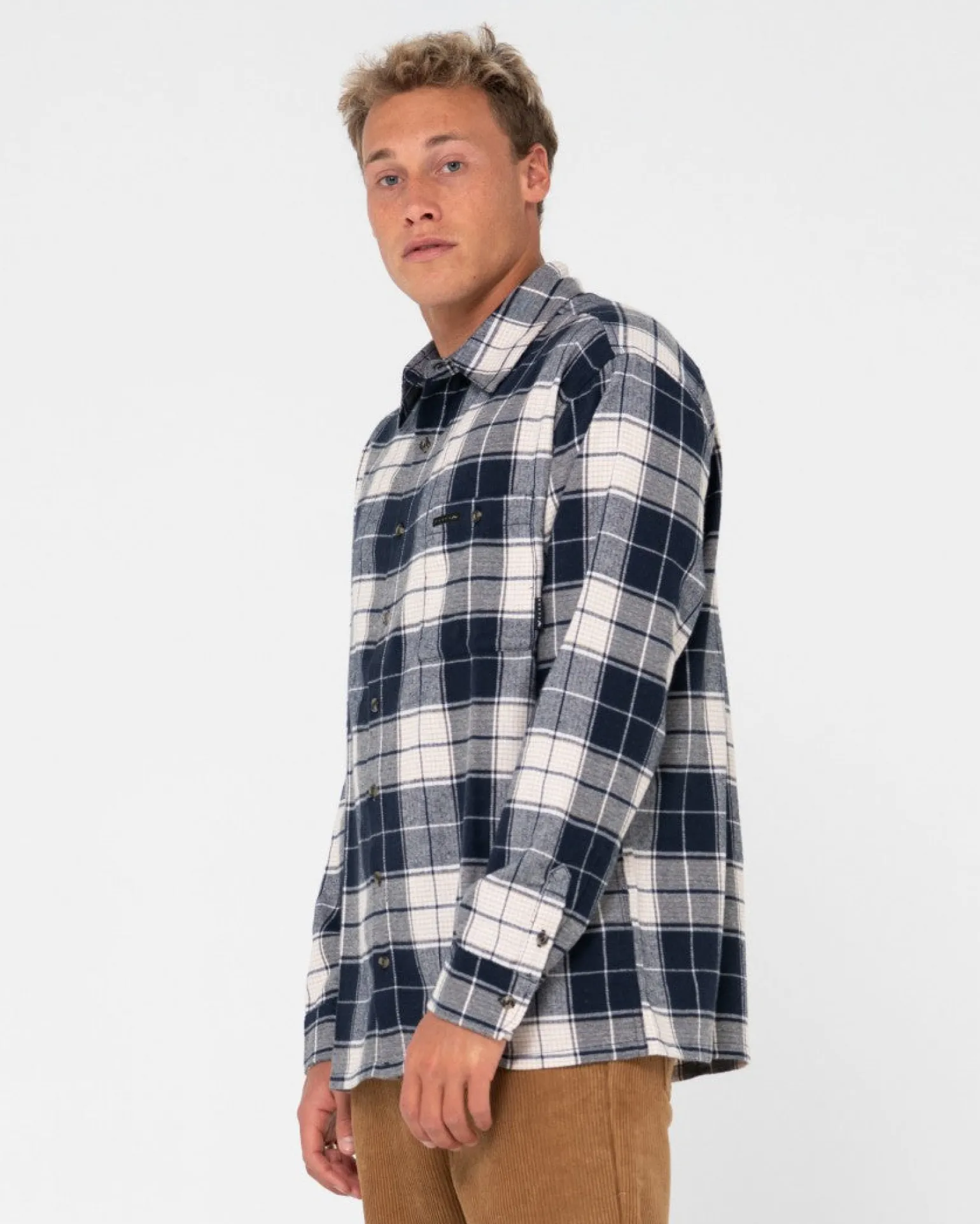 Camisa De Franela De Manga Larga Dry Eyes>Rusty New