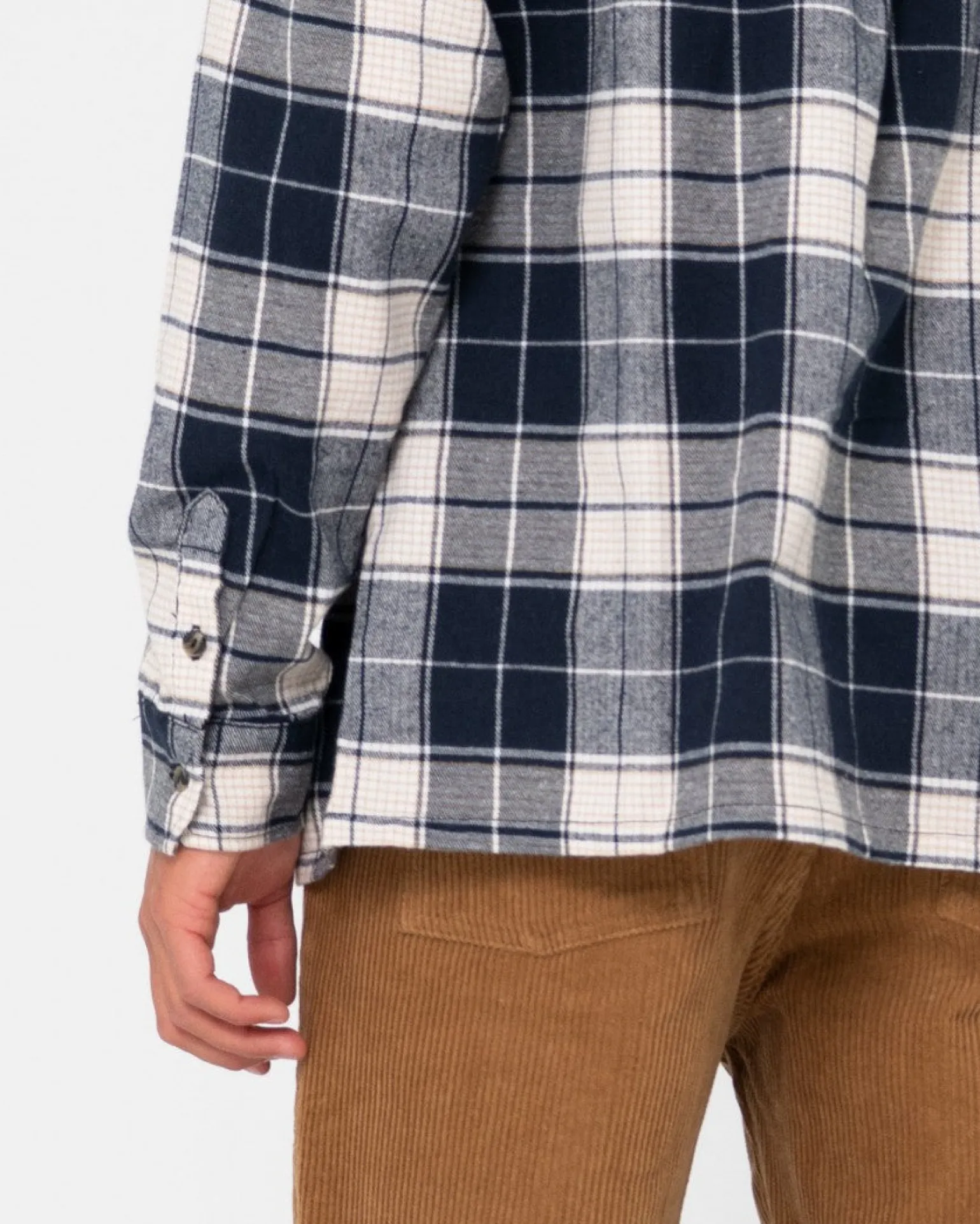 Camisa De Franela De Manga Larga Dry Eyes>Rusty New