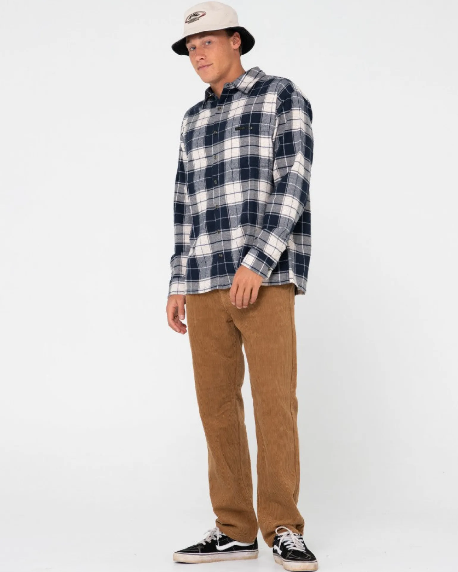 Camisa De Franela De Manga Larga Dry Eyes>Rusty New