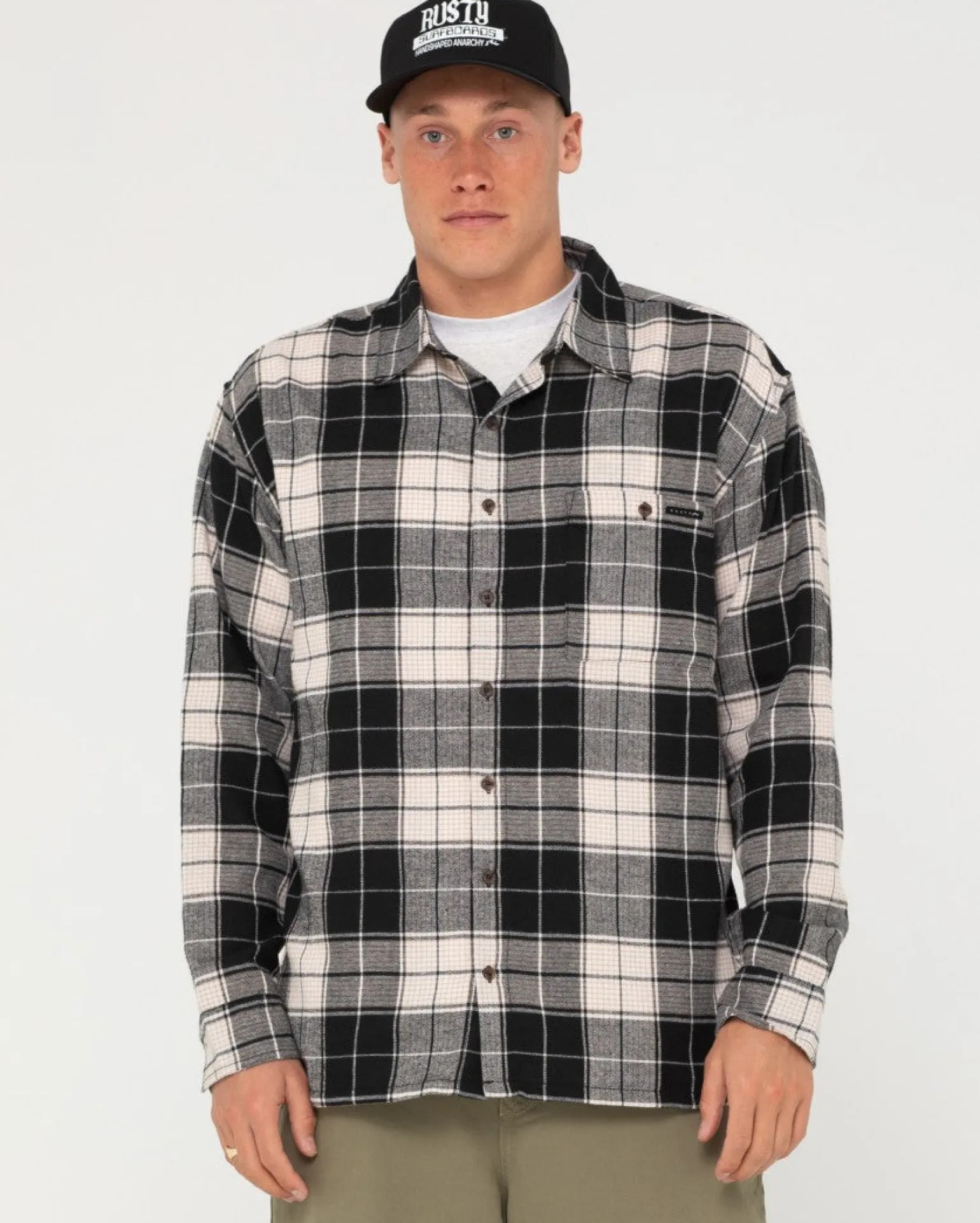 Camisa De Franela De Manga Larga Dry Eyes>Rusty Shop