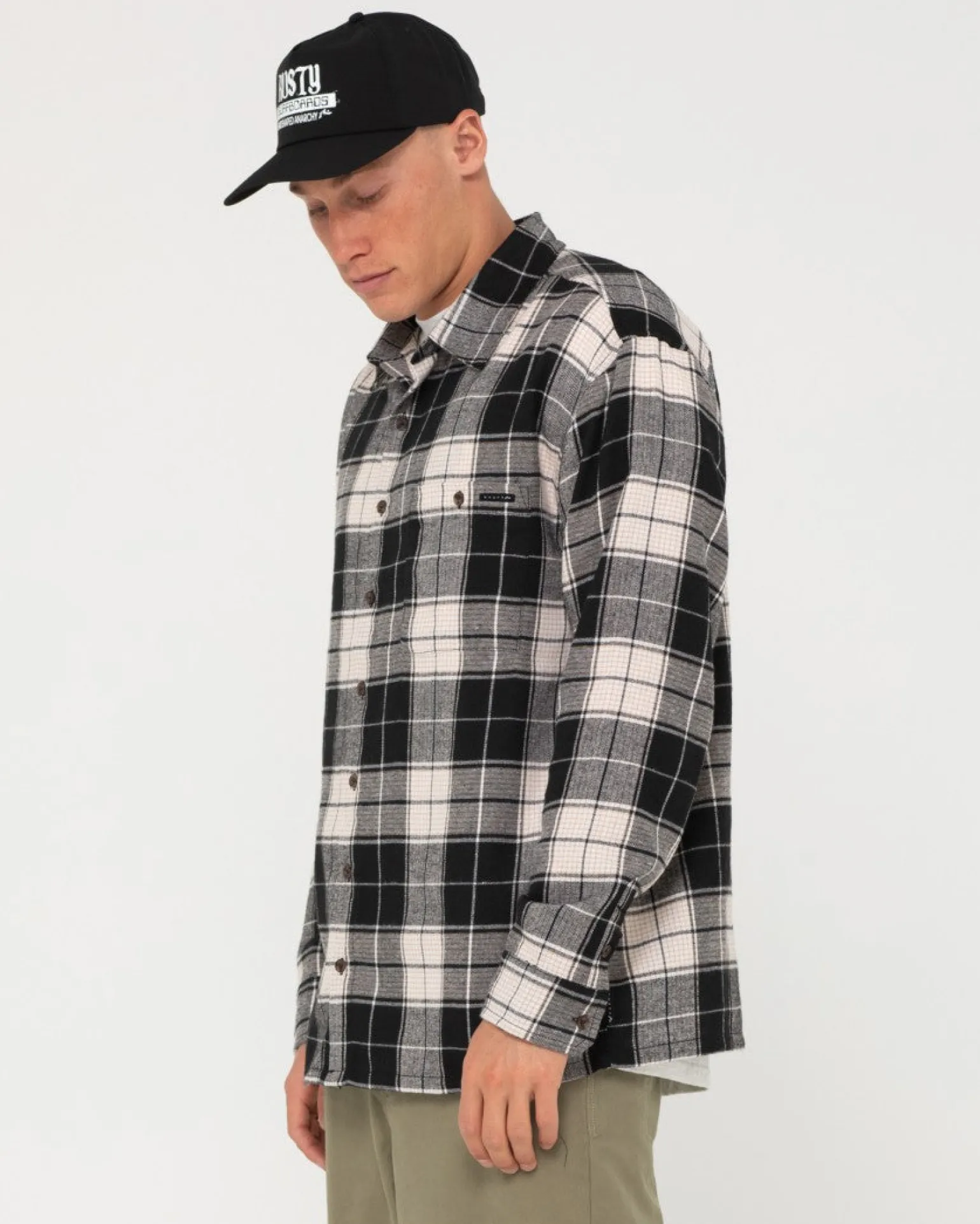 Camisa De Franela De Manga Larga Dry Eyes>Rusty Shop