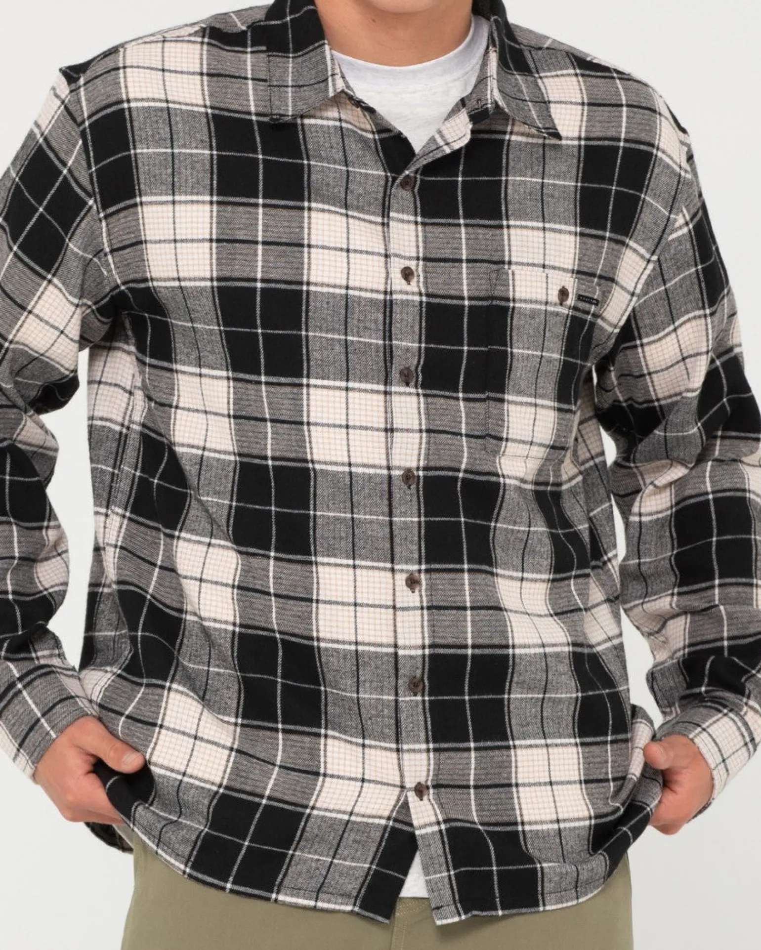 Camisa De Franela De Manga Larga Dry Eyes>Rusty Shop