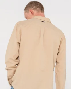 Camisa De Lino De Manga Larga Overtone><noscript><img width=