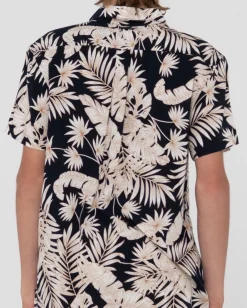 Camisa De Manga Corta Con Estampado Line Up Para Nino><noscript><img width=