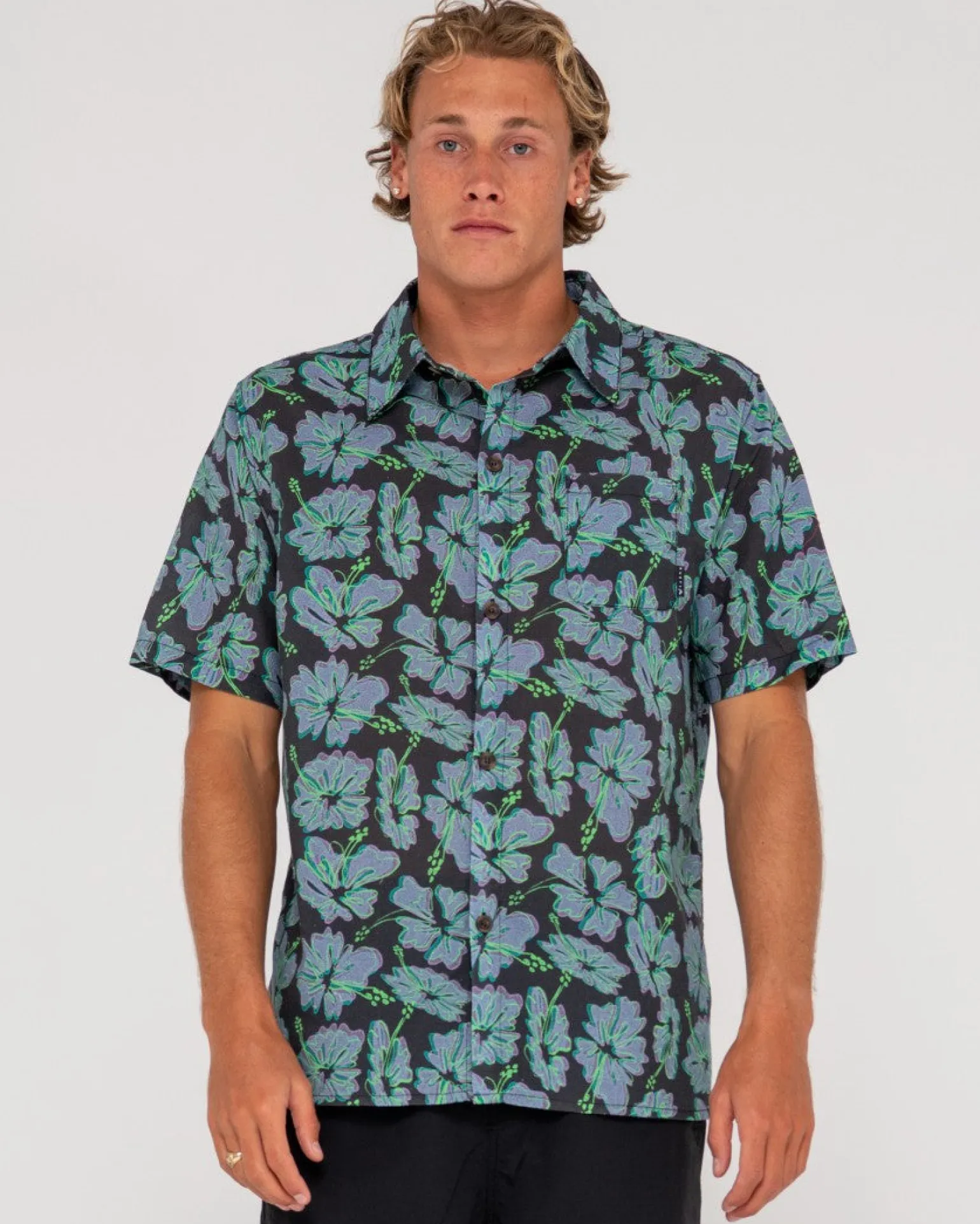 Camisa De Manga Corta De Ajuste Relajado Hi Viscus Ramie>Rusty Sale