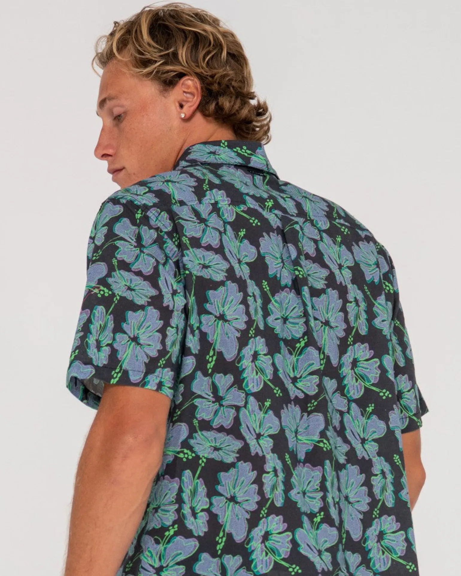 Camisa De Manga Corta De Ajuste Relajado Hi Viscus Ramie>Rusty Sale