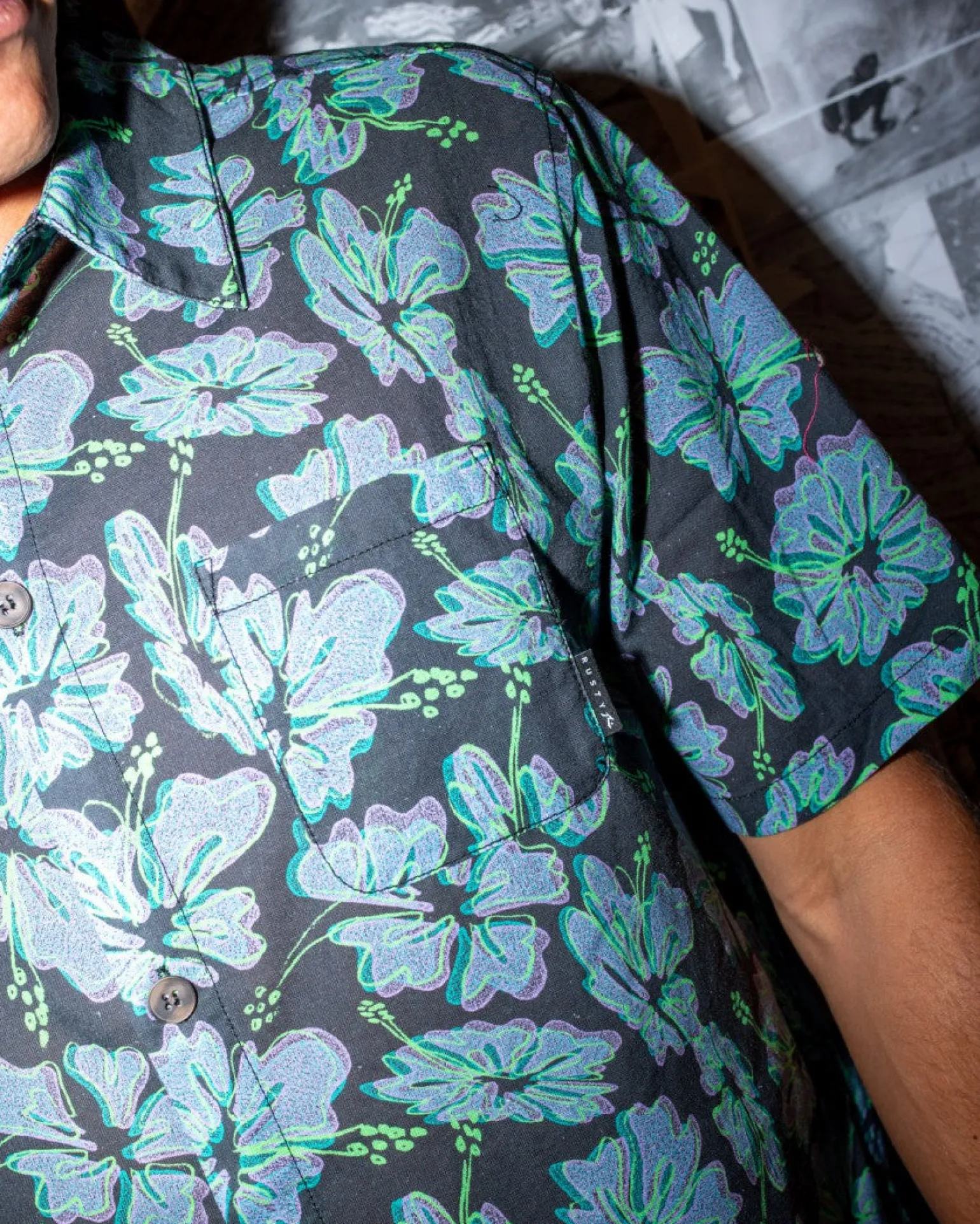 Camisa De Manga Corta De Ajuste Relajado Hi Viscus Ramie>Rusty Sale
