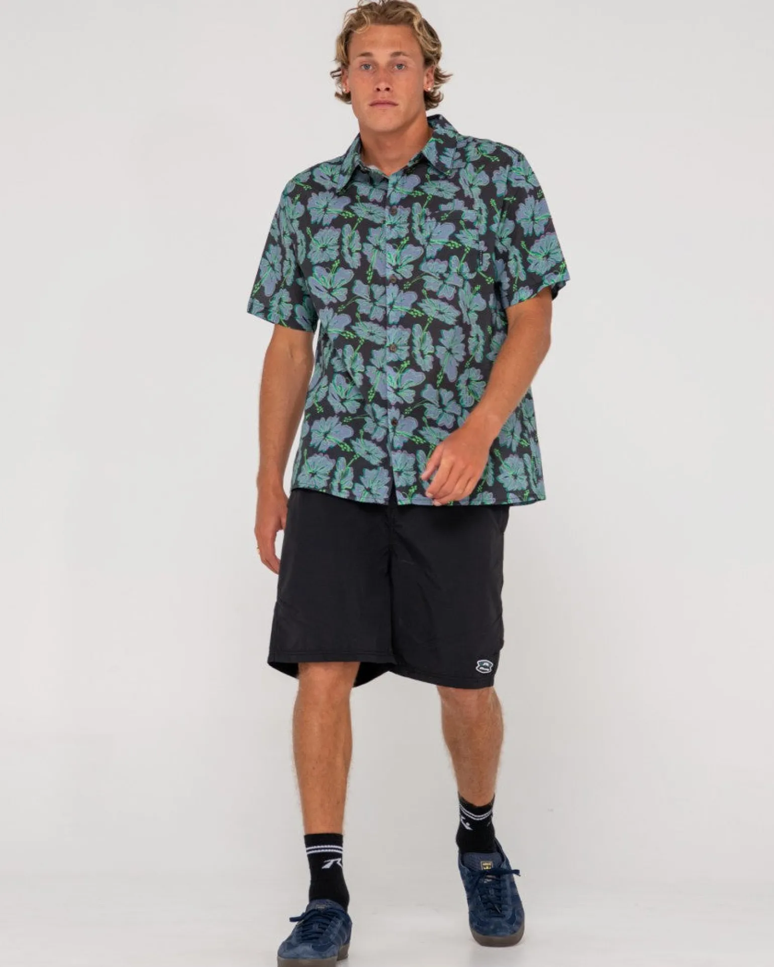 Camisa De Manga Corta De Ajuste Relajado Hi Viscus Ramie>Rusty Sale