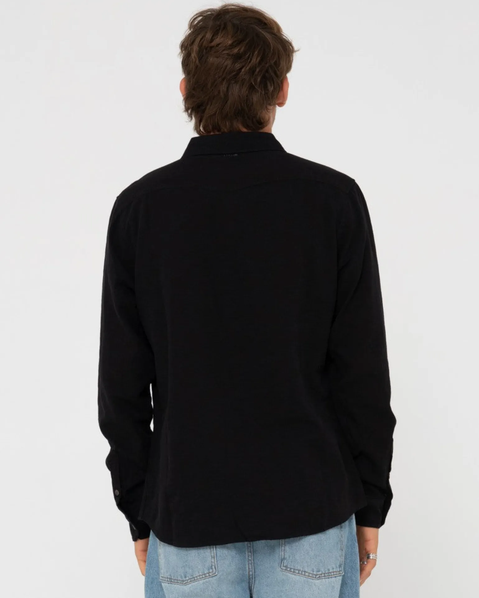 Camisa De Manga Larga De Lino Yuma>Rusty Hot