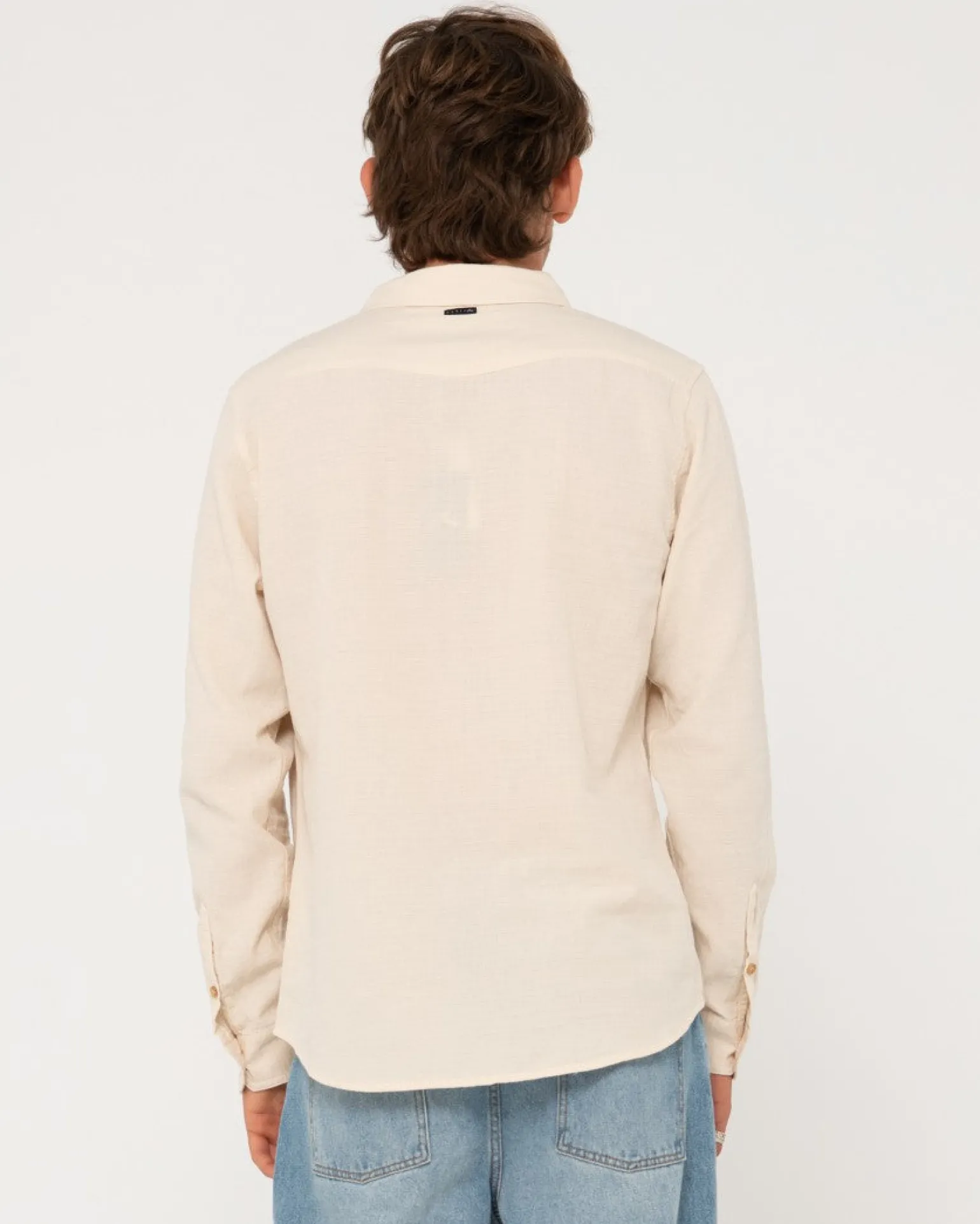 Camisa De Manga Larga De Lino Yuma>Rusty Store