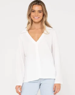 Camisa De Manga Larga Maeve>Rusty Cheap