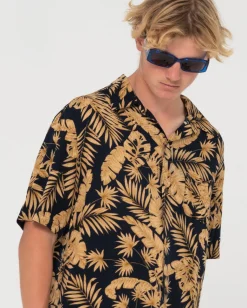 Camisa Estampada De Manga Corta Night Swim><noscript><img width=