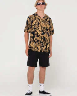 Camisa Estampada De Manga Corta Night Swim><noscript><img width=