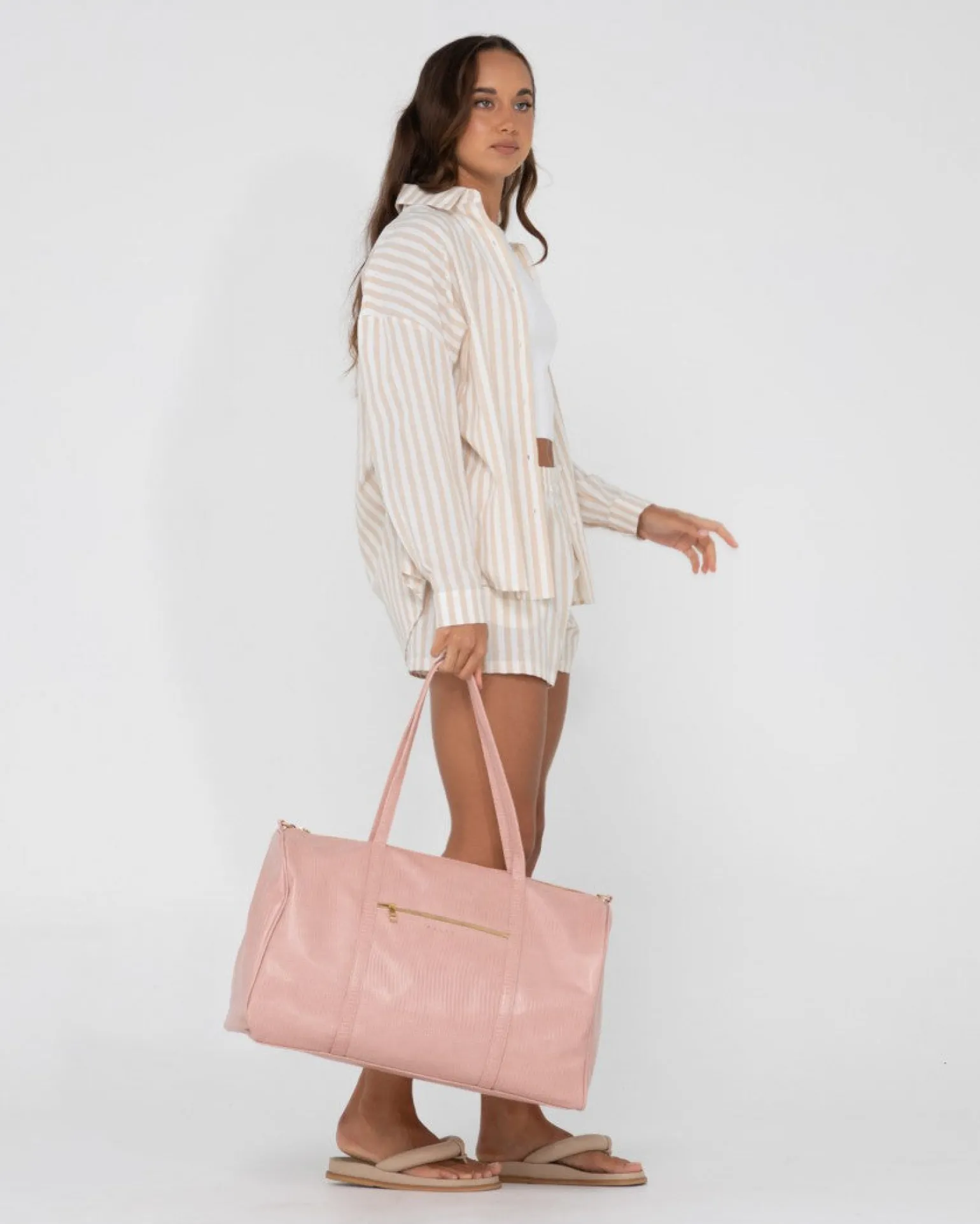 Camisa Extragrande A Rayas Mackenzie>Rusty Online