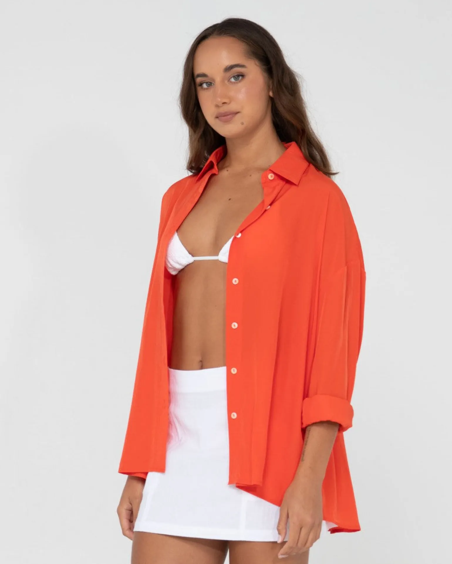 Camisa Extragrande De Manga Larga Porter>Rusty Shop