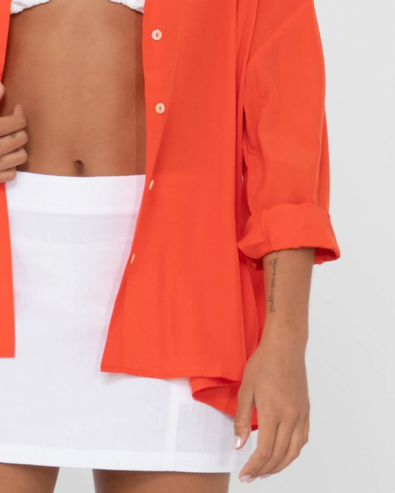 Camisa Extragrande De Manga Larga Porter>Rusty Shop