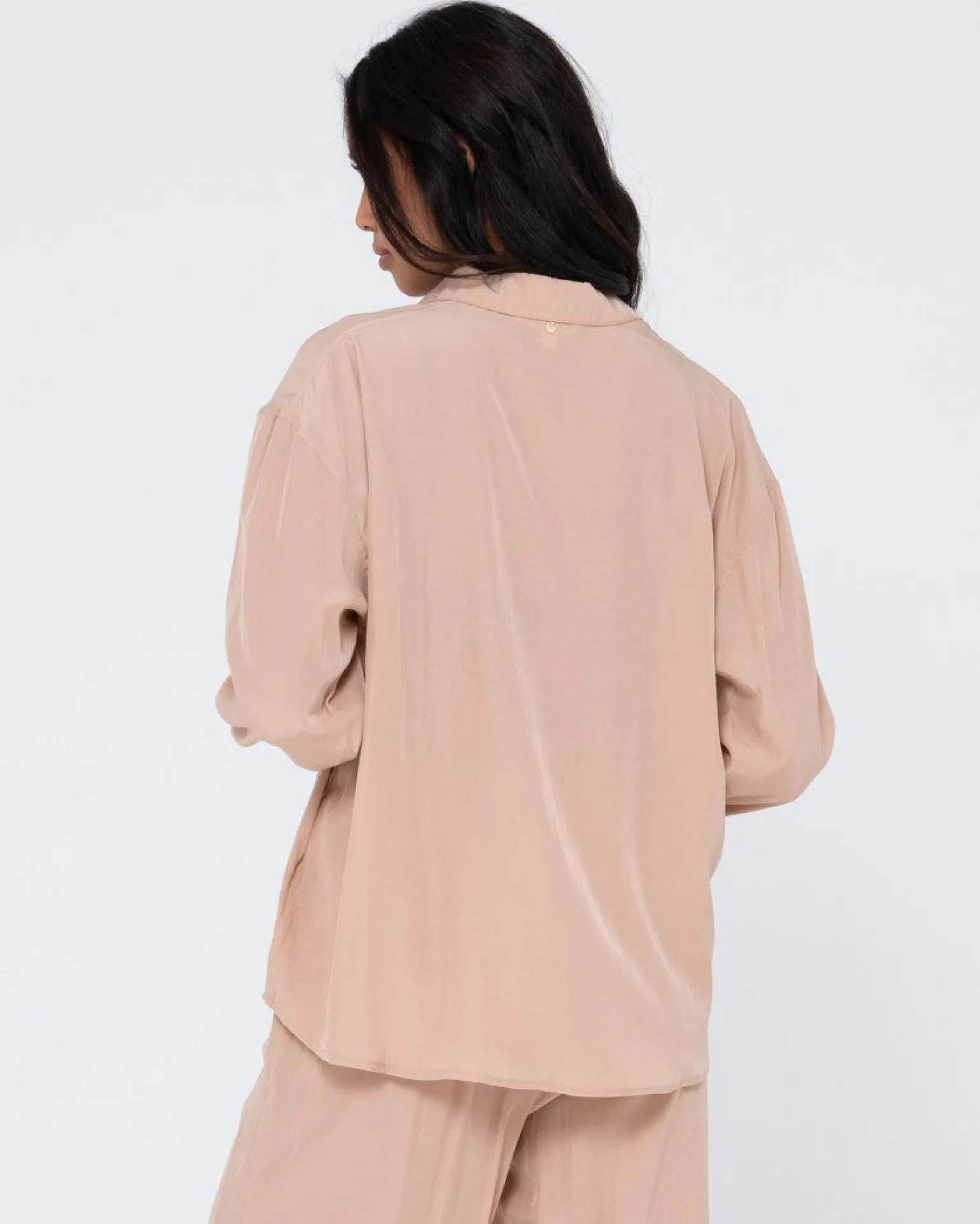 Camisa Extragrande De Manga Larga Porter>Rusty Outlet