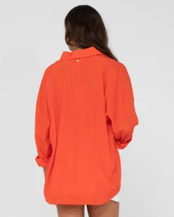 Camisa Extragrande De Manga Larga Porter><noscript><img width=