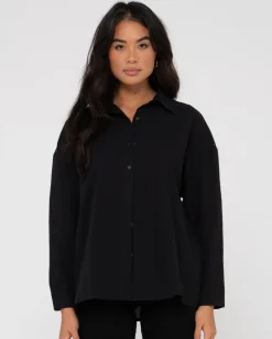 Camisa Extragrande Jaspeada>Rusty Best Sale