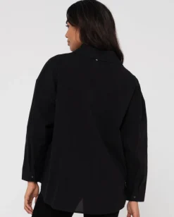 Camisa Extragrande Jaspeada>Rusty Sale