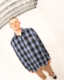 Camisa Holgada A Cuadros De Neon Dreams><noscript><img width=
