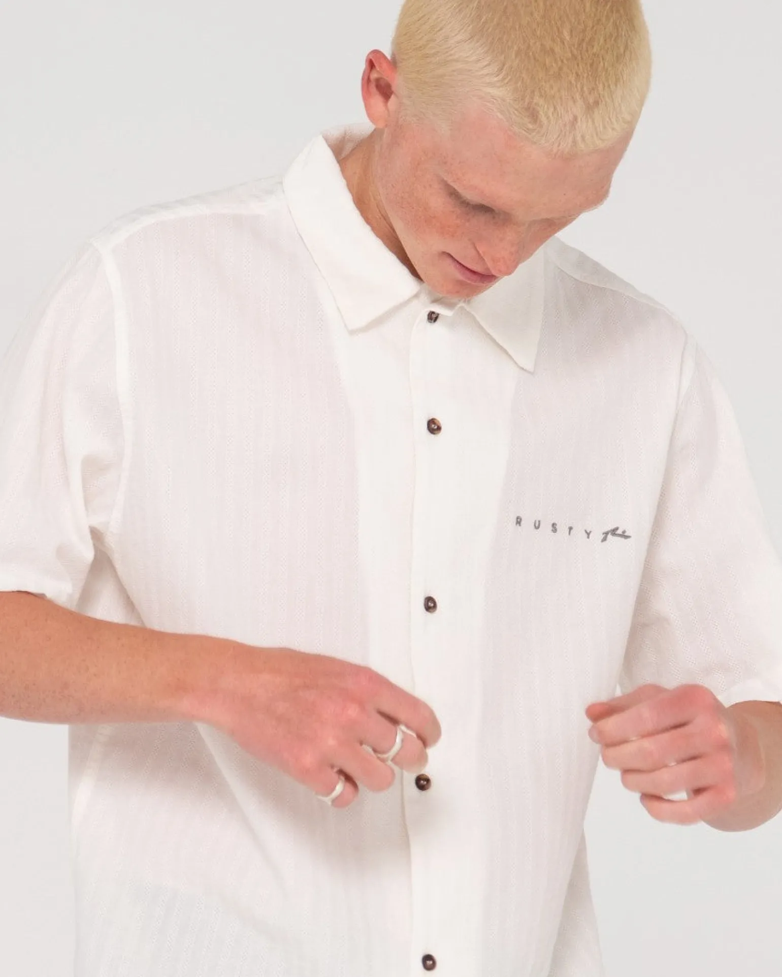 Camisa Holgada De Boda Mexicana>Rusty Store