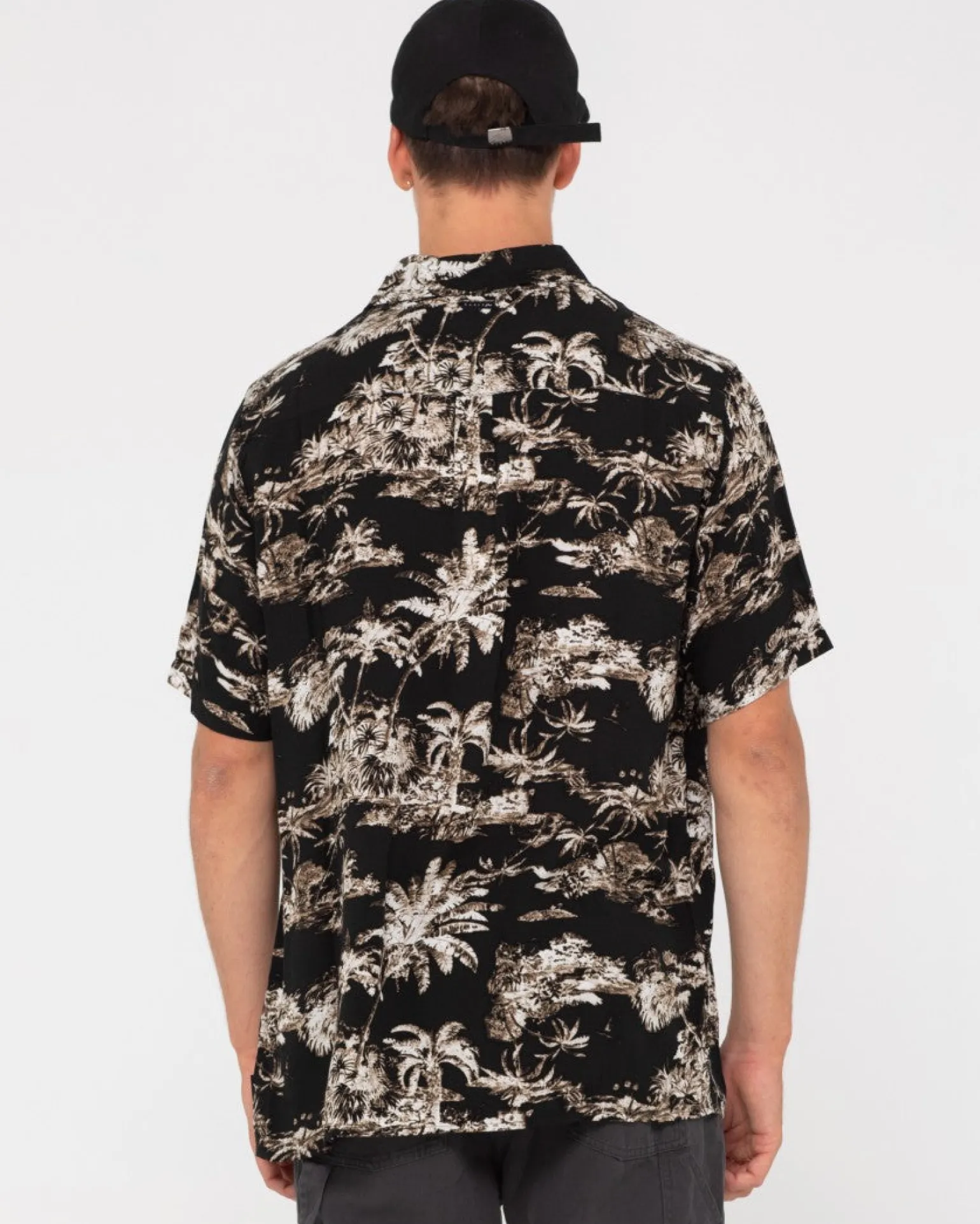 Camisa Manga Corta Palm Reader>Rusty Outlet