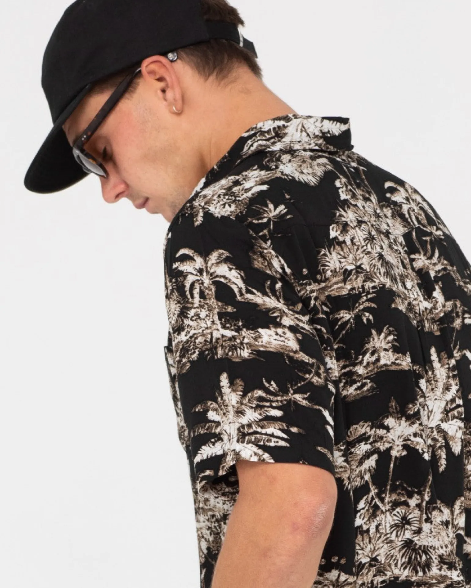 Camisa Manga Corta Palm Reader>Rusty Outlet