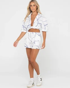 Camisa Manga Corta Pinceladas><noscript><img width=