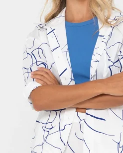 Camisa Manga Corta Pinceladas><noscript><img width=
