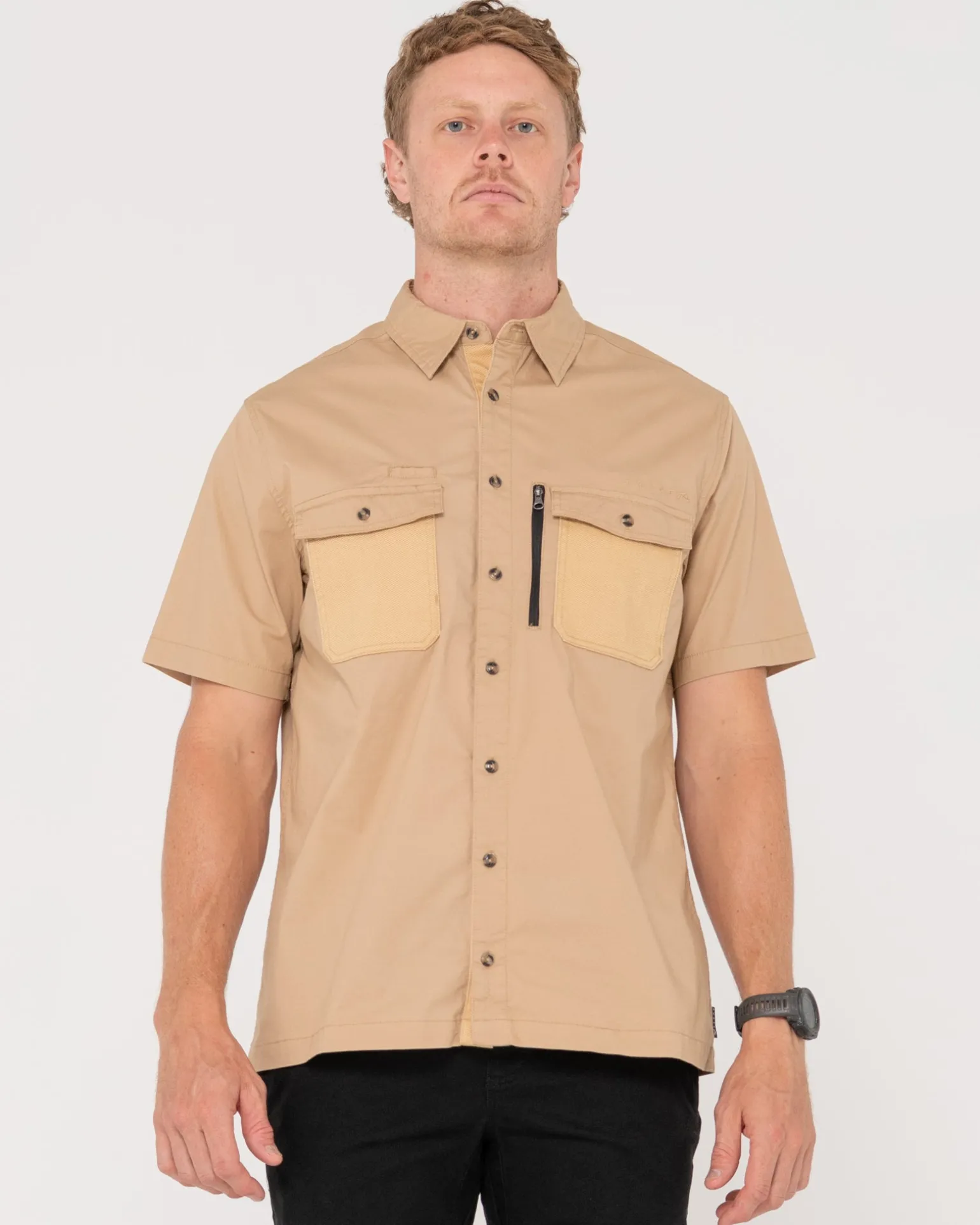 Camisa Manga Corta Presion>Rusty Store