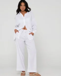 Camisa Oversize De Manga Larga Vahala><noscript><img width=