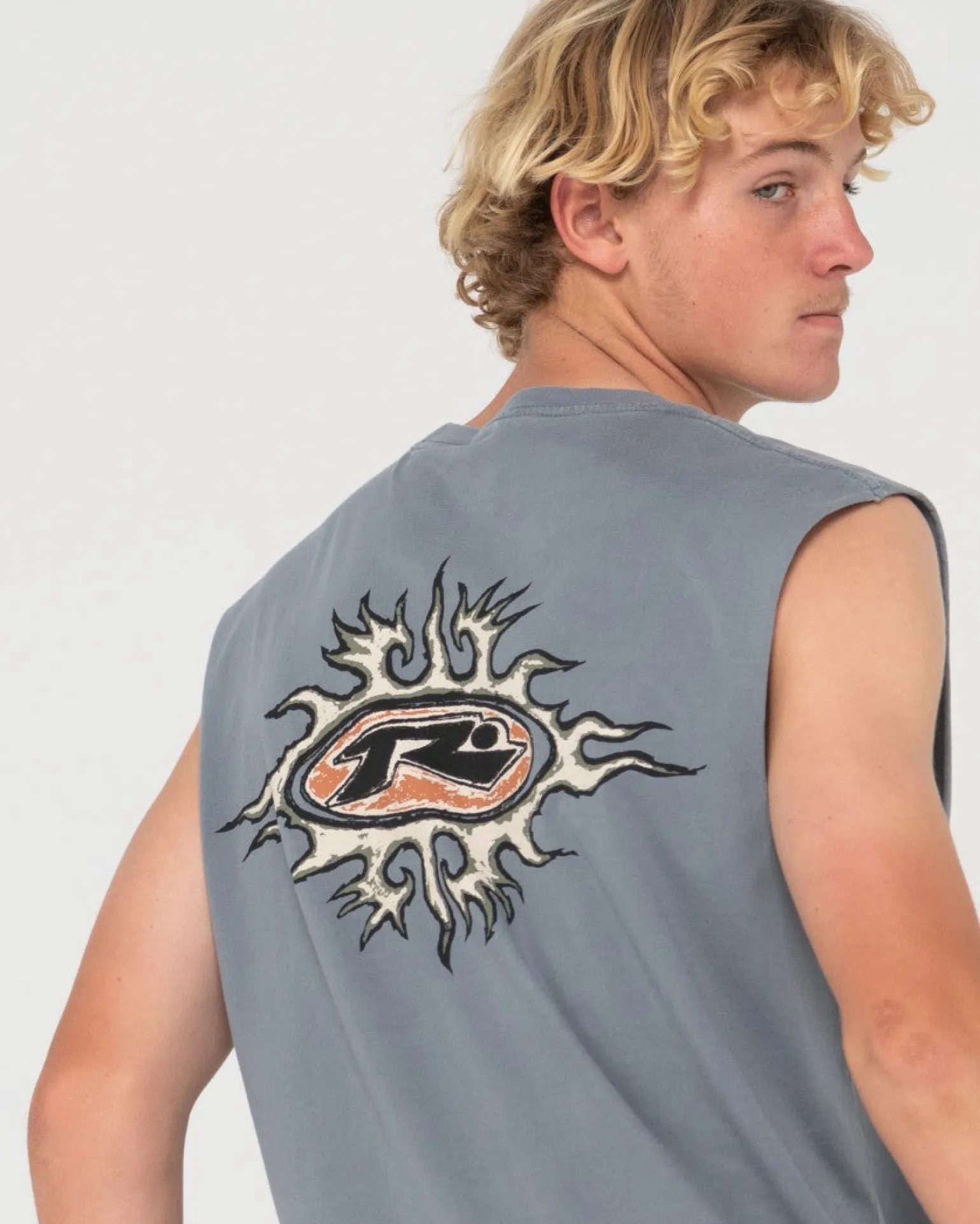 Camiseta Ajustada Con Grafico Stalker>Rusty Sale