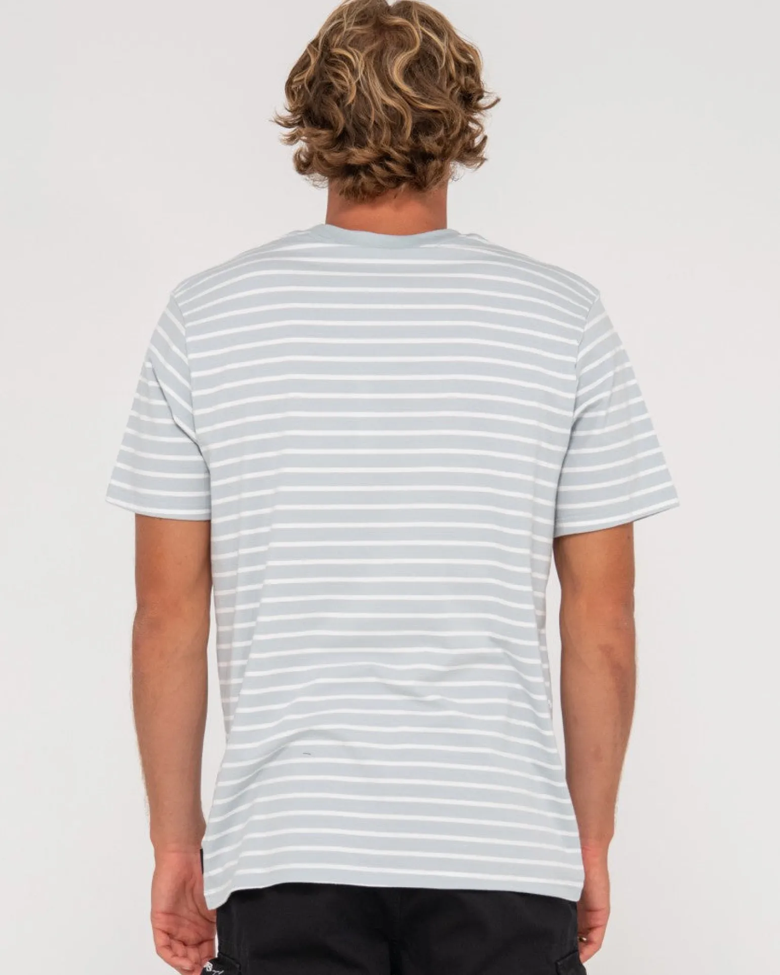 Camiseta A Rayas De Manga Corta Changing Lanes>Rusty Discount